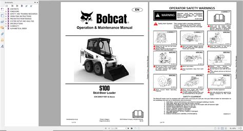 skid steer machine manual|bobcat operation and maintenance manual.